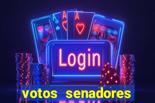 votos senadores impeachment moraes